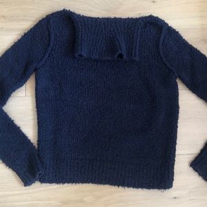 Navy Rag and Bone Knit turtleneck sweater